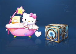 《王者荣耀》HelloKitty天幕 HelloKitty联动皮肤活动