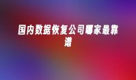 国内数据恢复公司哪家最靠谱