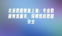 北亚数据恢复上海：专业数据恢复服务，保障您的数据安全