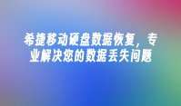 希捷移动硬盘数据恢复，专业解决您的数据丢失问题