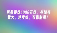 西数硬盘500G开盘，存储容量大，速度快，可靠耐用！