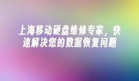 上海移动硬盘维修专家，快速解决您的数据恢复问题