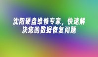 沈阳硬盘维修专家，快速解决您的数据恢复问题