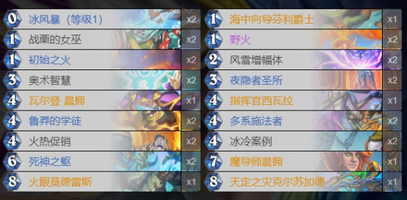 《炉石传说》新版本法师卡组推荐 纳斯利亚堡标准法师卡组2022