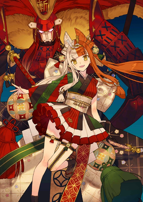 《FGO》出云阿国从者图鉴 五星术阶从者出云阿国技能立绘卡面一览