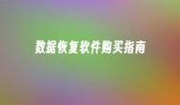 数据恢复软件购买指南
