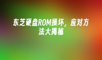 东芝硬盘ROM损坏，应对方法大揭秘