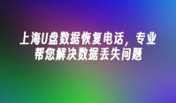 上海U盘数据恢复电话，专业帮您解决数据丢失问题