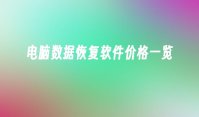 电脑数据恢复软件价格一览
