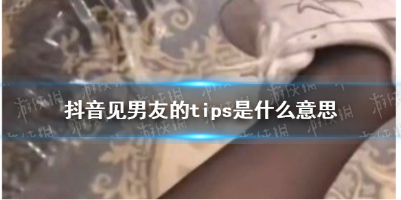 抖音见男友的tip是什么意思 抖音见男友的tips是什么意思