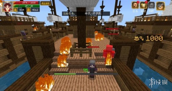 《我的世界手游》三国赤壁三江口水战怎么过 三国赤壁三江口水战攻略