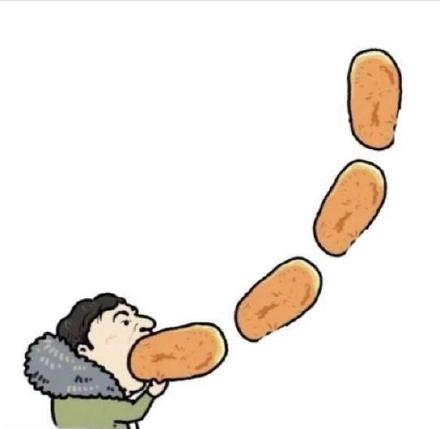 最新王思聪吃热狗头像大全 高清无水印图