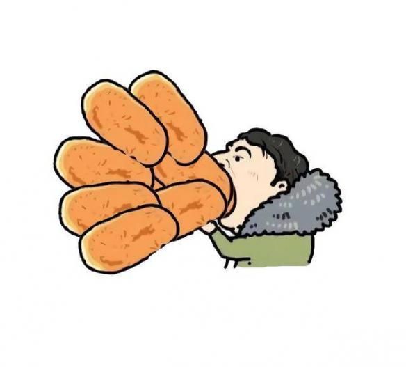 最新王思聪吃热狗头像大全 高清无水印图