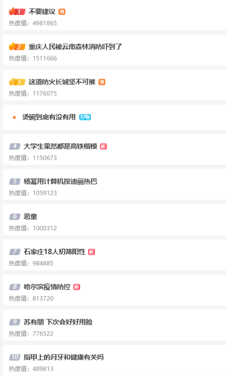 微博热搜榜排名今日8.27 微博热搜榜今日事件8月27日