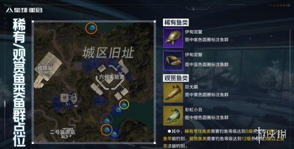 星球重启伊甸城钓鱼点位介绍