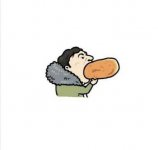 最新王思聪吃热狗头像大全 高清无水印图