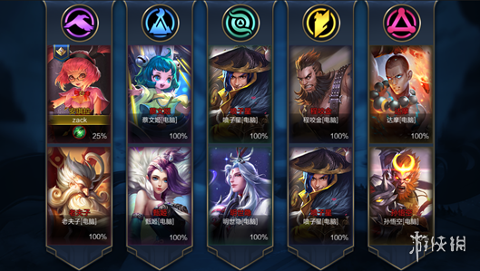 玩家一共分成几个阵容分成几种不同的颜色 五军前瞻答案