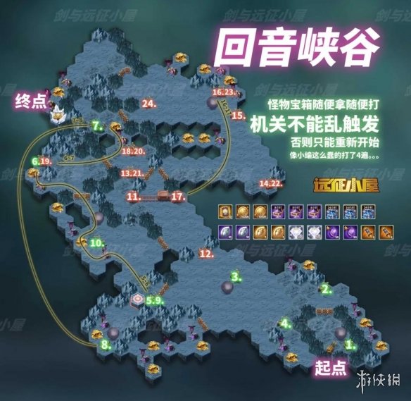 《剑与远征》回音峡谷怎么过 回音峡谷图文通关流程攻略