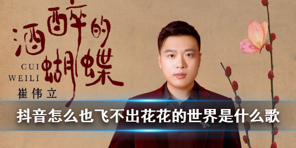 抖音怎么也飞不出花花的世界是什么歌 原来我是一只酒醉的蝴蝶