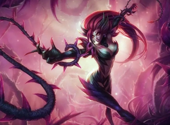 《英雄联盟手游》荆棘之兴技能介绍 新英雄婕拉技能