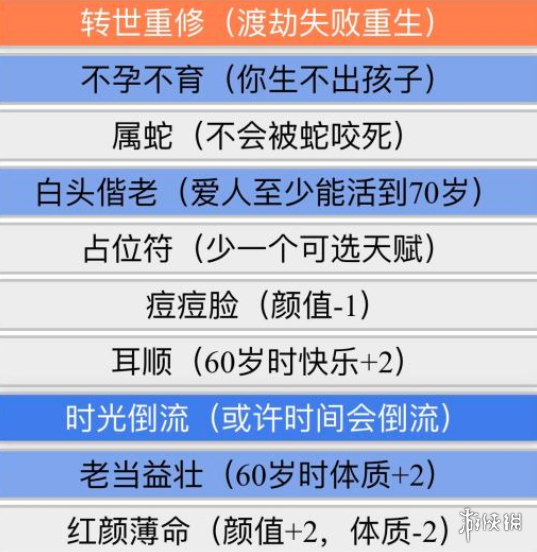 《人生重开模拟器》转世重修方法 人生重开模拟器怎么转世重修