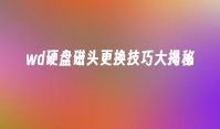 wd硬盘磁头更换技巧大揭秘