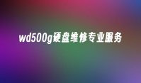 wd500g硬盘维修专业服务