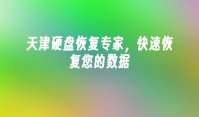 天津硬盘恢复专家，快速恢复您的数据