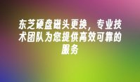 东芝硬盘磁头更换，专业技术团队为您提供高效可靠的服务