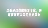 昆明硬盘数据恢复专家，快速恢复您丢失的重要数据