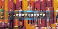 天才基本法演员表介绍 天才基本法电视剧演员有谁