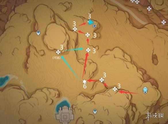 原神全木材伐木地点一览