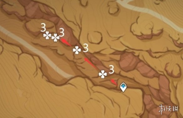 原神全木材伐木地点一览