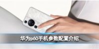 华为p60手机参数配置 华为p60配置详细介绍