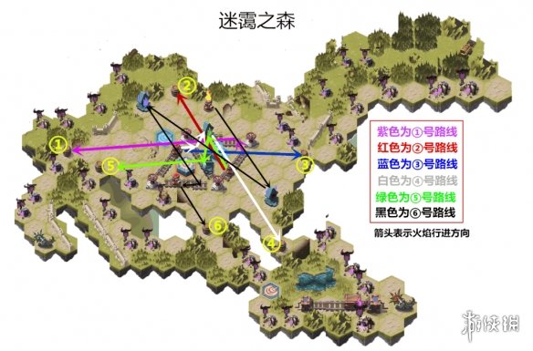 《剑与远征》迷霭之森怎么过 迷霭之森流程攻略图