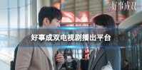 好事成双在哪个平台播出 好事成双电视剧播出平台介绍