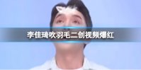 李佳琦吹羽毛二创视频爆红 李佳琦吹羽毛什么意思