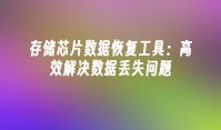 存储芯片数据恢复工具：高效解决数据丢失问题
