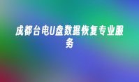 成都台电U盘数据恢复专业服务
