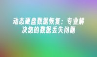 动态硬盘数据恢复：专业解决您的数据丢失问题