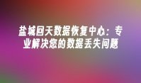 盐城回天数据恢复中心：专业解决您的数据丢失问题