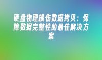 硬盘物理损伤数据拷贝：保障数据完整性的最佳解决方案