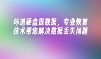 坏道硬盘提数据，专业恢复技术帮您解决数据丢失问题