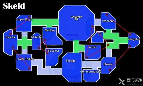 among us地图管道怎么用