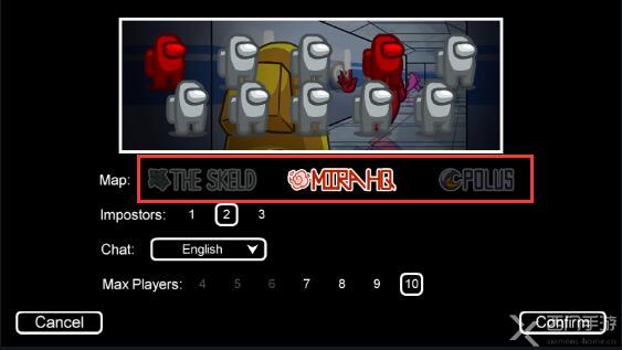 among us地图怎么看