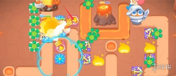 《保卫萝卜4》饿龙传说第28关攻略 饿龙传说第二十八关怎么过