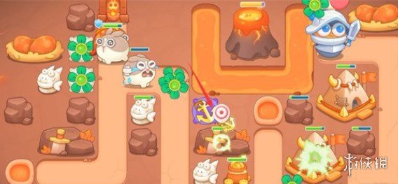 《保卫萝卜4》饿龙传说第28关攻略 饿龙传说第二十八关怎么过