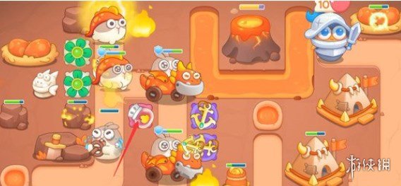 《保卫萝卜4》饿龙传说第28关攻略 饿龙传说第二十八关怎么过