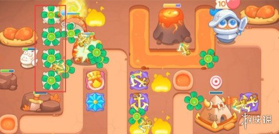 《保卫萝卜4》饿龙传说第28关攻略 饿龙传说第二十八关怎么过