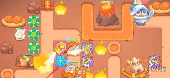 《保卫萝卜4》饿龙传说第28关攻略 饿龙传说第二十八关怎么过